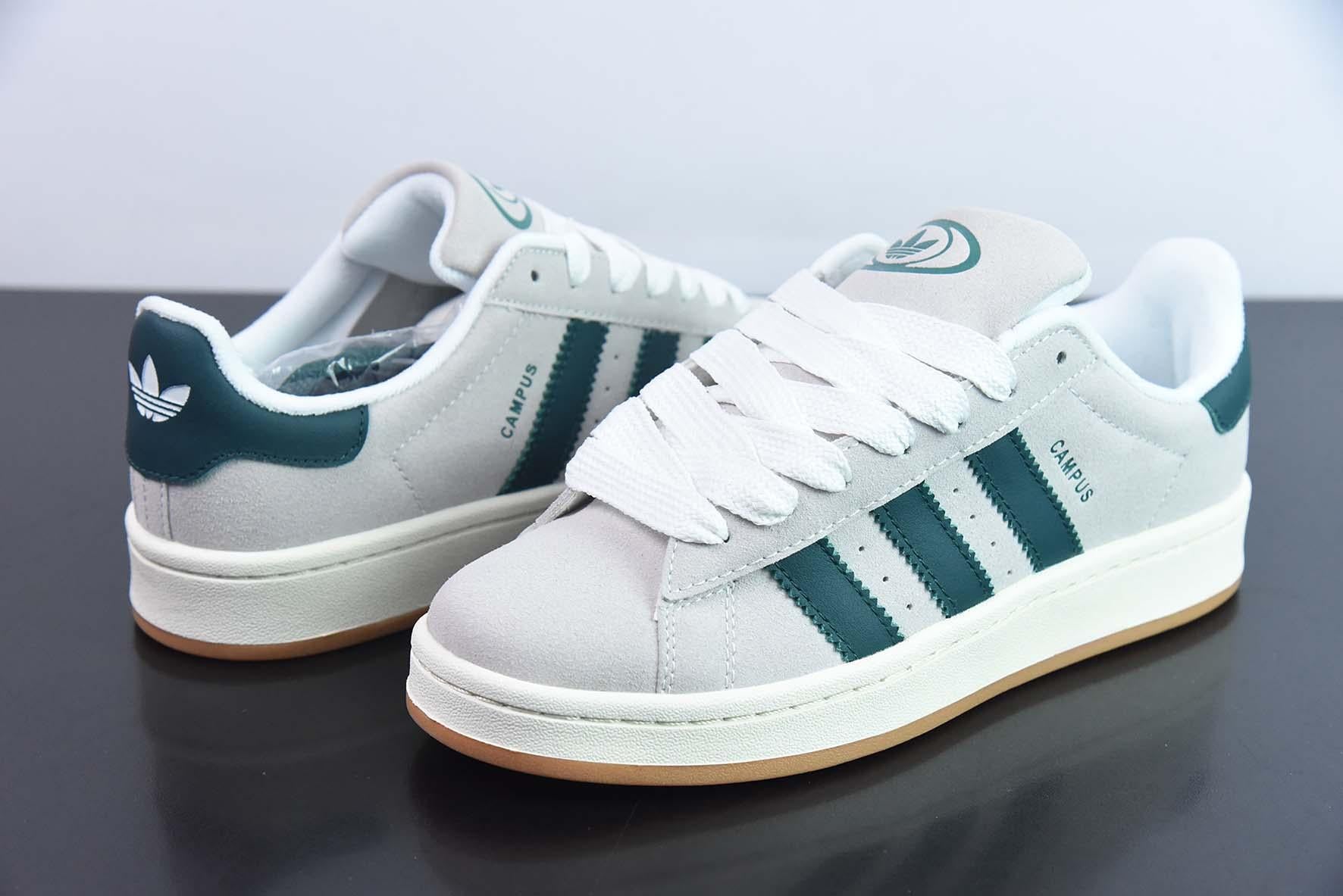 Tênis adidas Campus 00s Crystal White Dark Green (W)