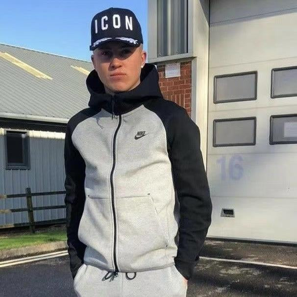 Conjunto Tech Fleece Black / Grey