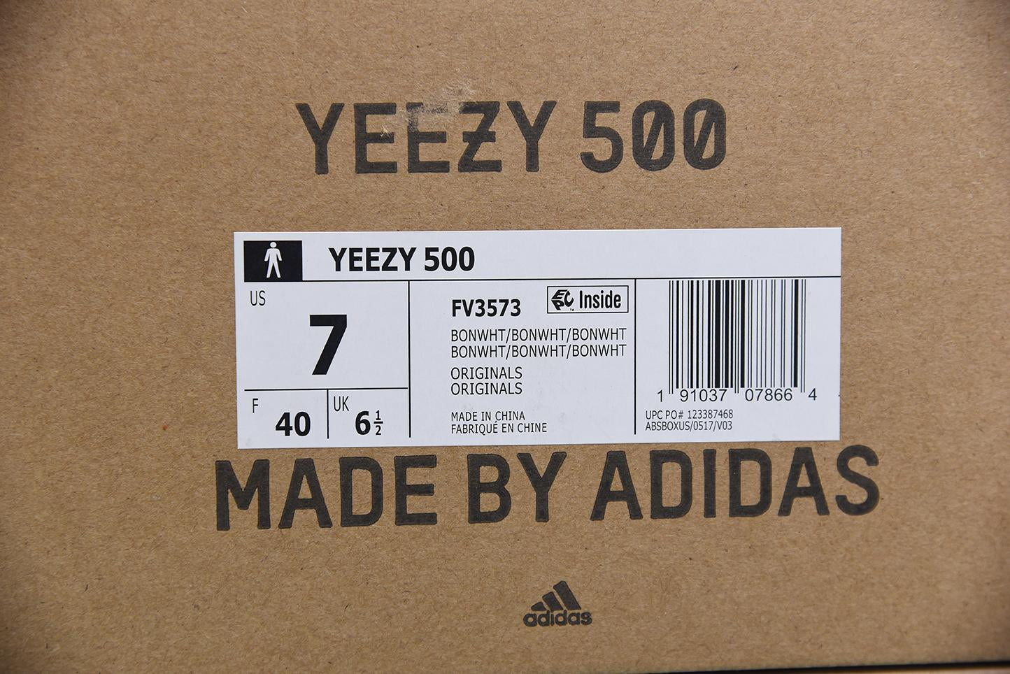 Tênis Yeezy 500 Bone White