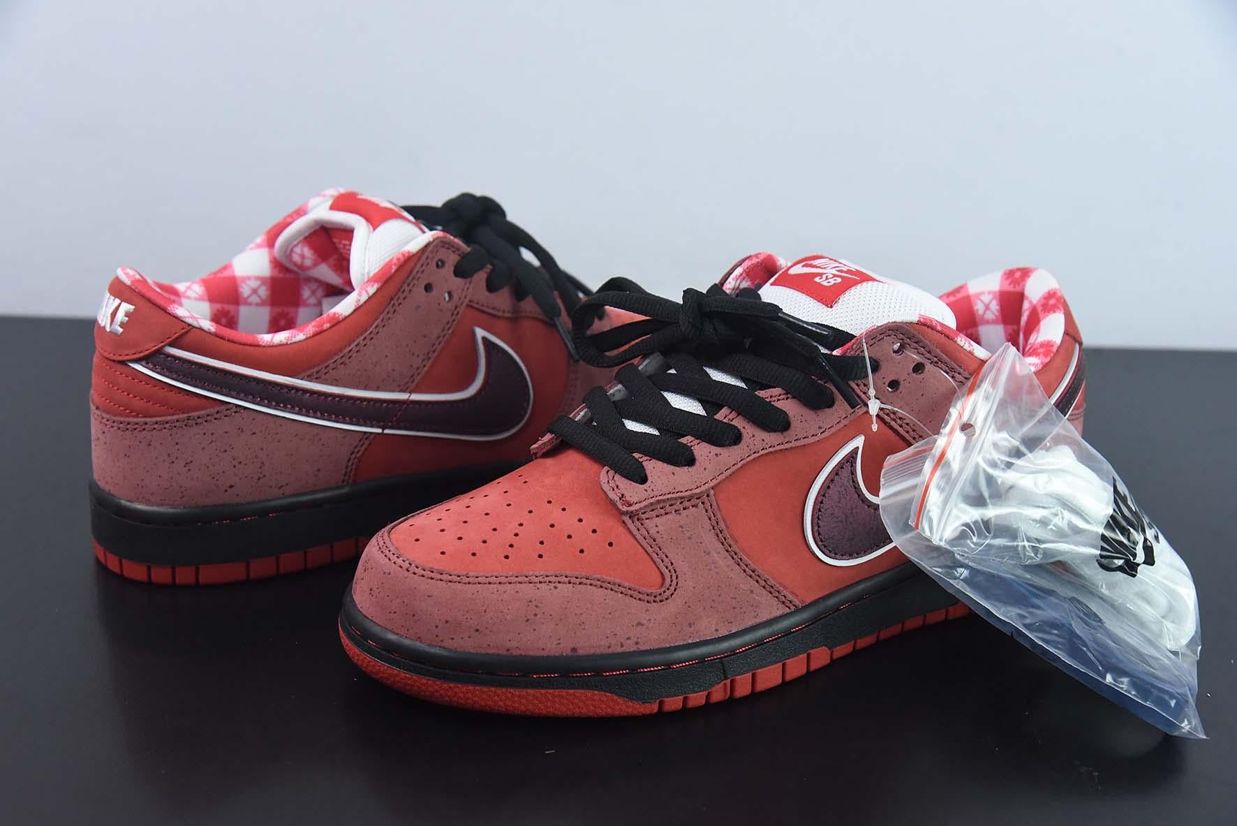 Tênis Nike SB Dunk Low Concepts Red Lobster
