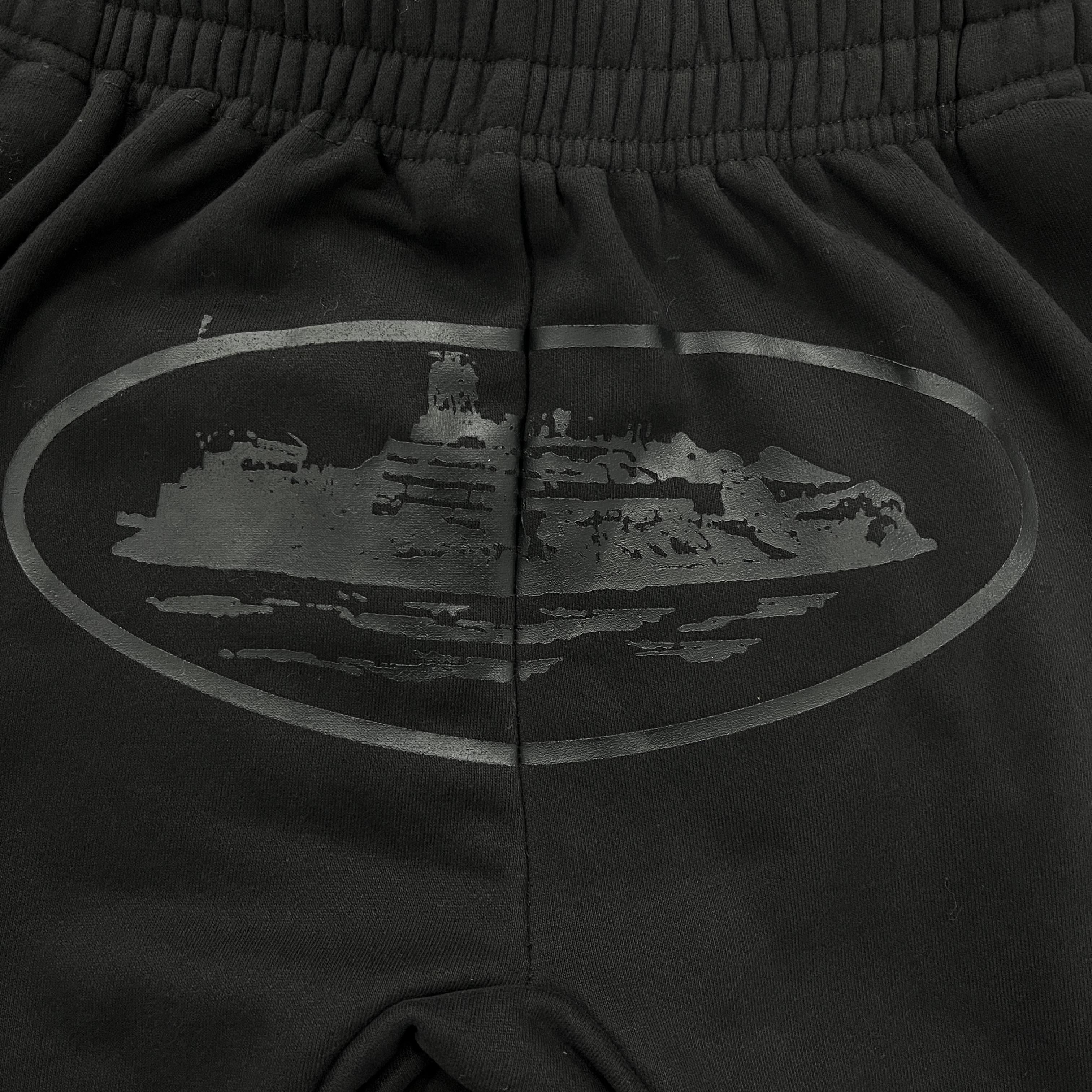 Calça Moletom Corteiz OG Alcatraz Black