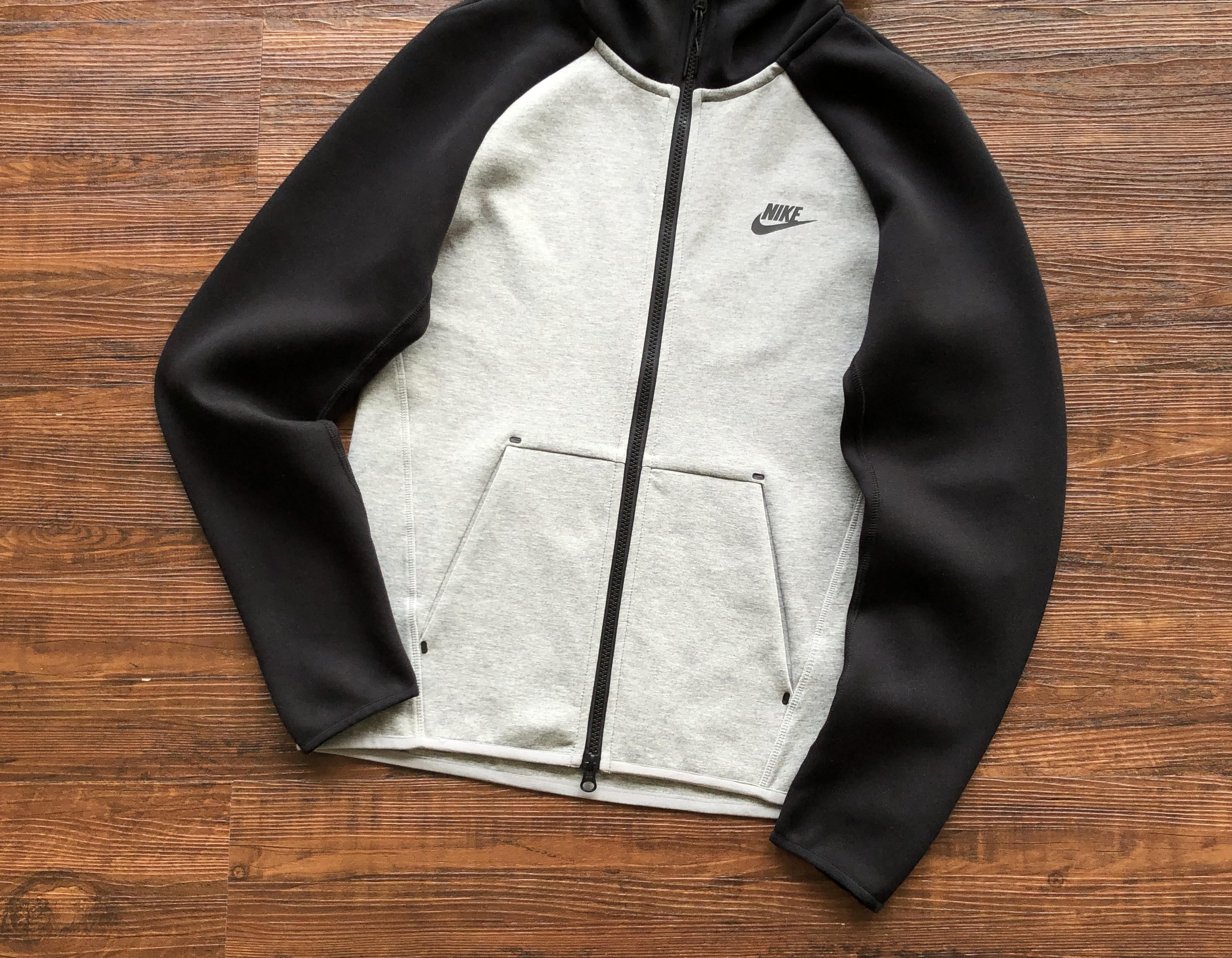 Conjunto Tech Fleece Black / Grey