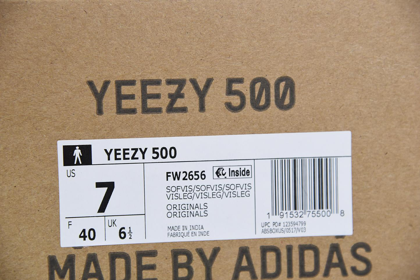 Tênis Yeezy 500 Soft Vision
