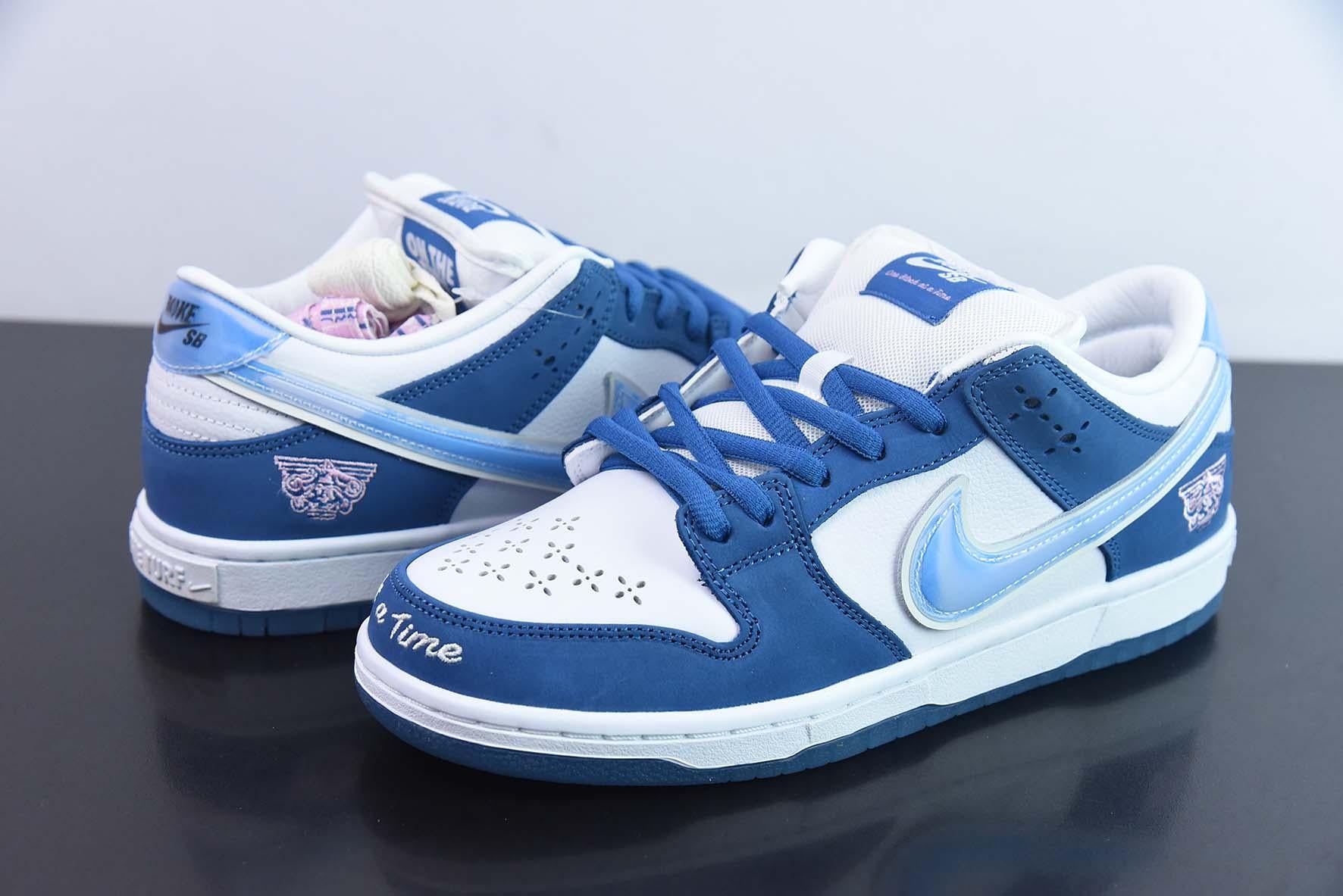 Tênis Born Raised x Nike SB Dunk Low One Block At A Time