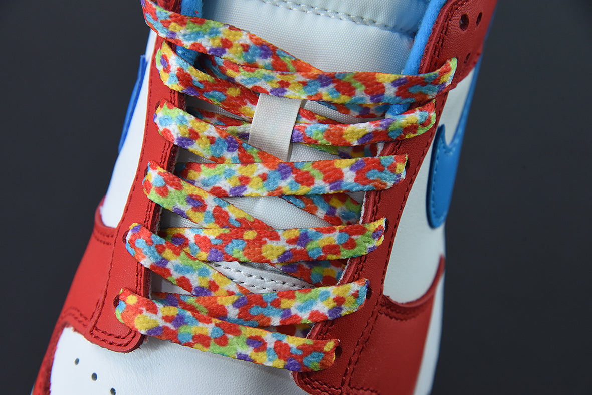 Tênis Nike Dunk Low QS LeBron James Fruity Pebbles
