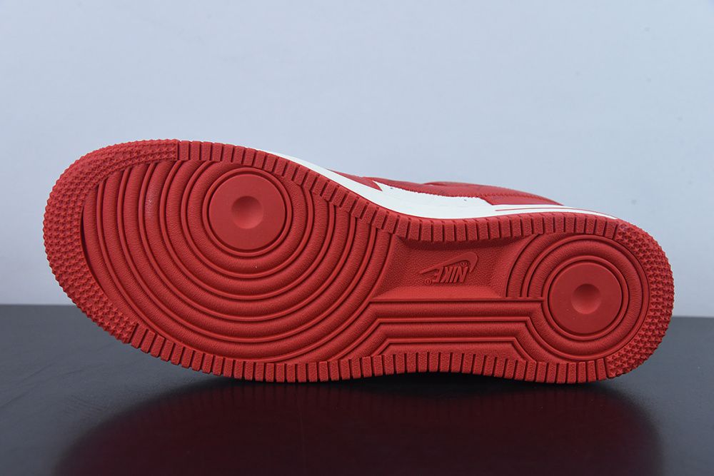 Tênis Louis Vuitton Nike Air Force 1 Low By Virgil Abloh White Red