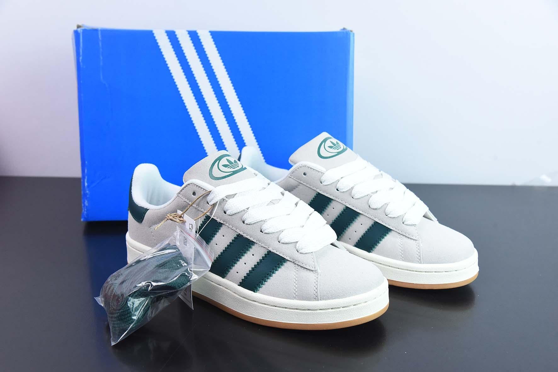 Tênis adidas Campus 00s Crystal White Dark Green (W)