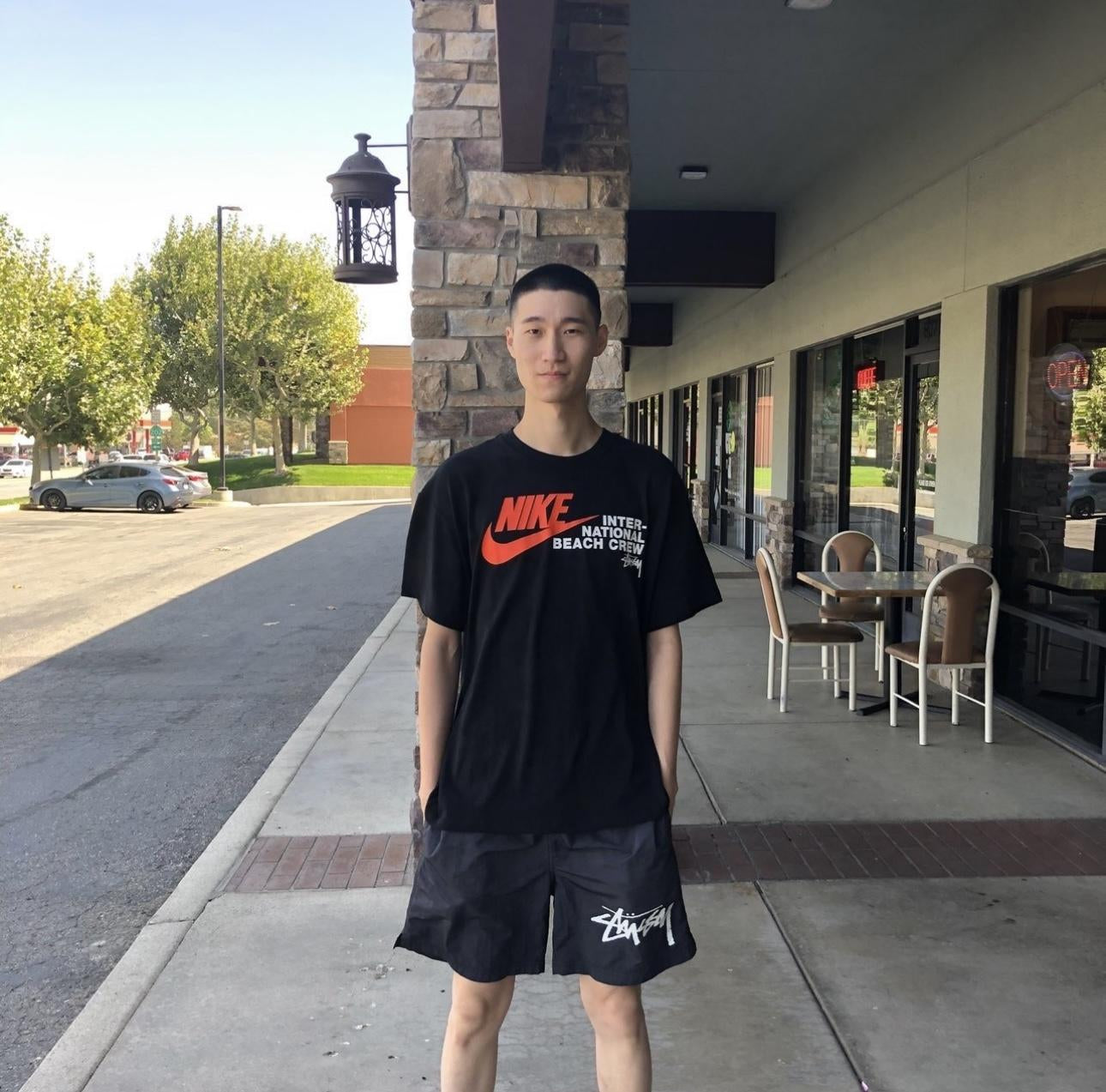 Camiseta Stussy X Nike Logo