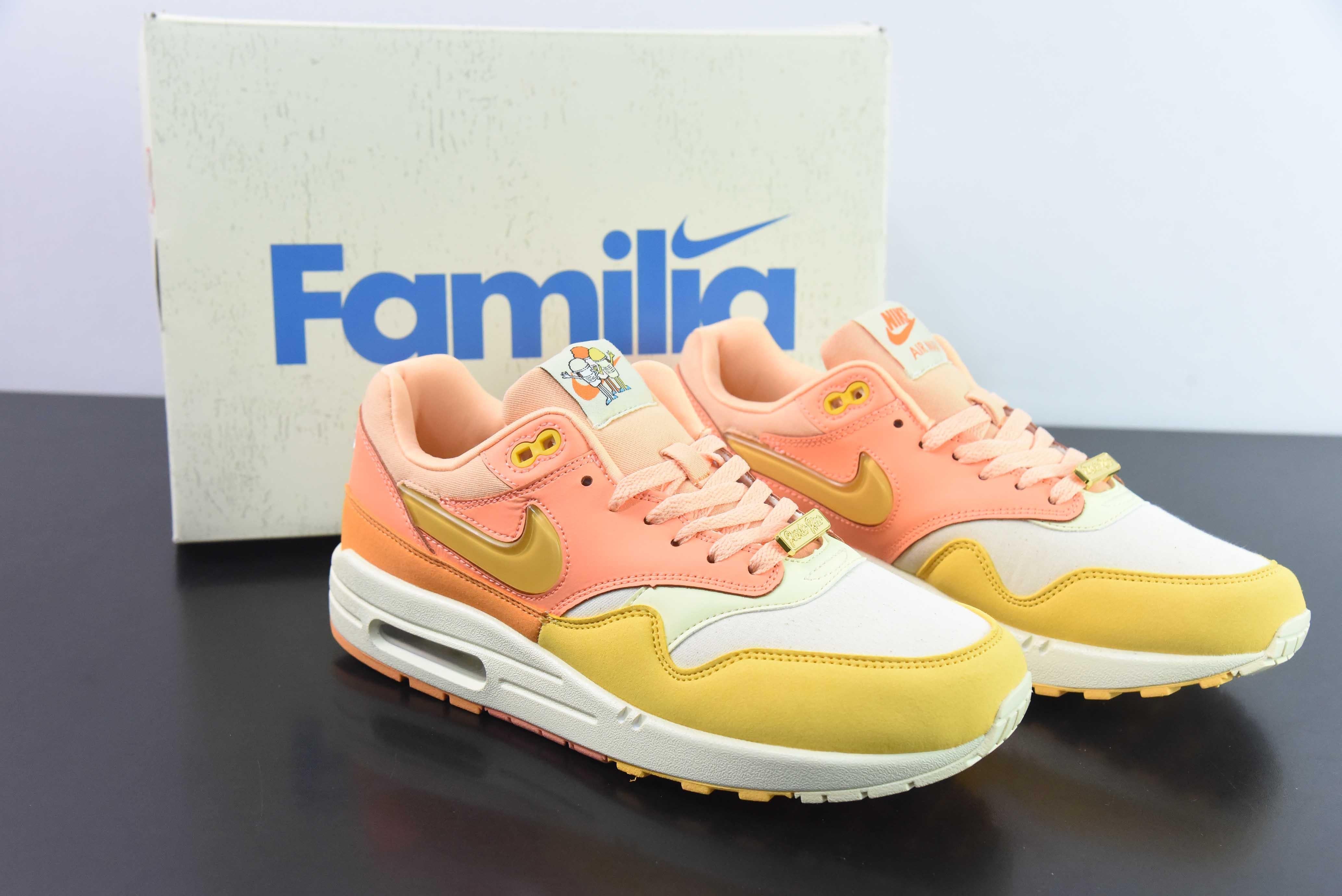 Tênis Nike Air Max 1 Puerto Rico Orange Frost (W)