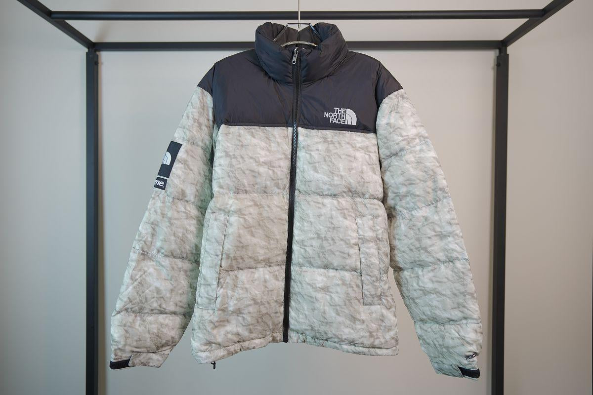 Jaqueta Supreme X The North Face Paper Print Nuptse