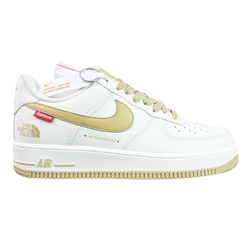 Tênis Nike Air Force 1 Low 07 x The North Face x Supreme