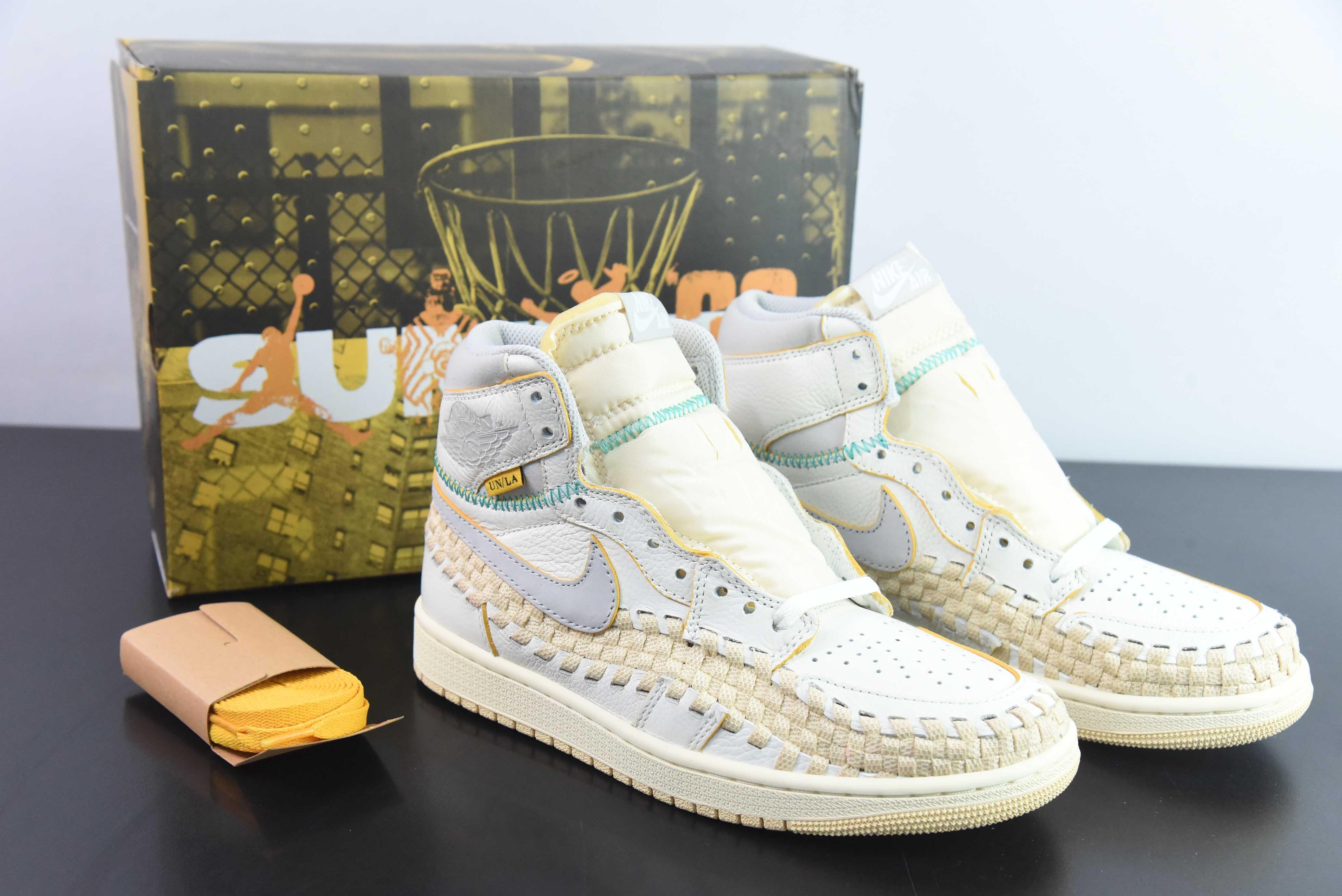 Tênis Jordan 1 Retro High OG SP Union LA Bephies Beauty Supply Summer of ‘96