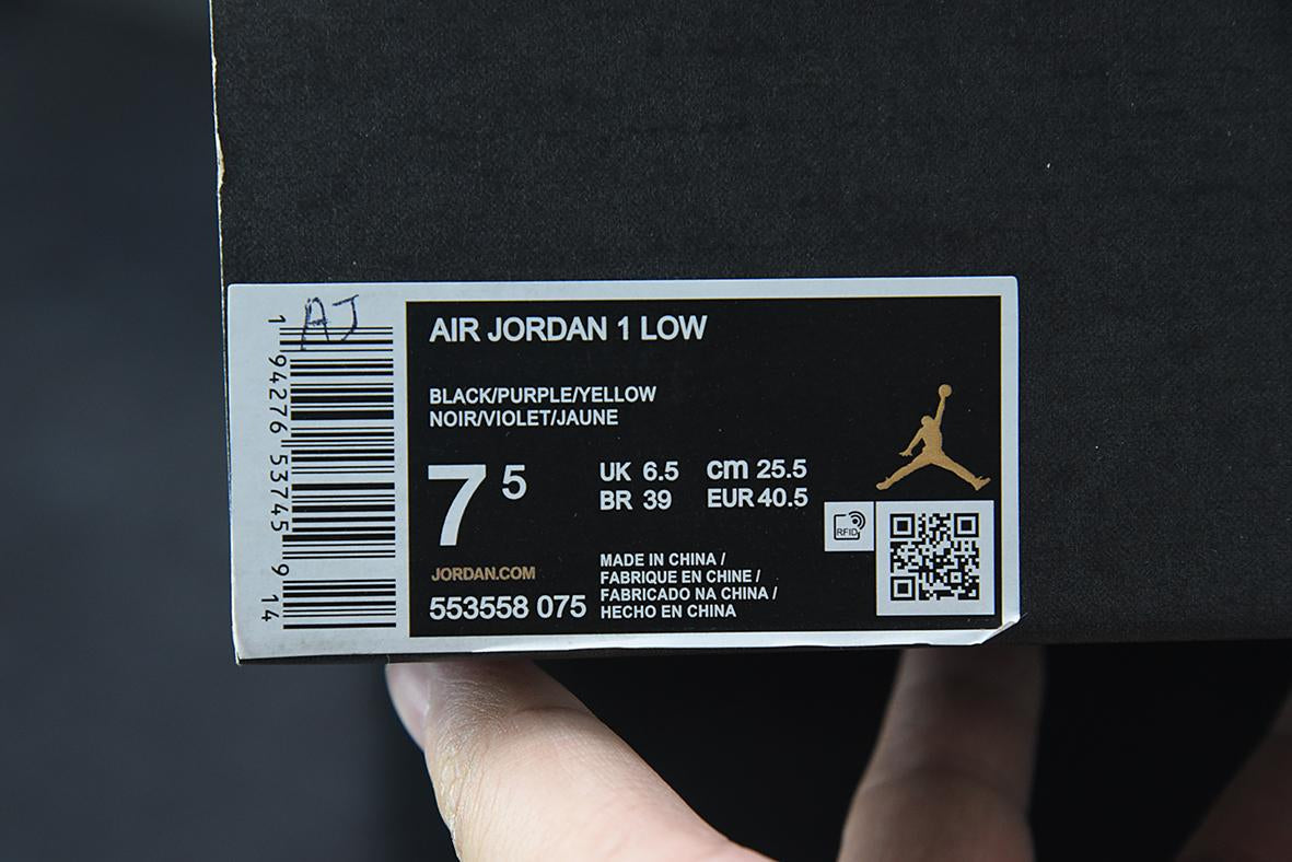 Tênis Jordan 1 Low Dark Concord