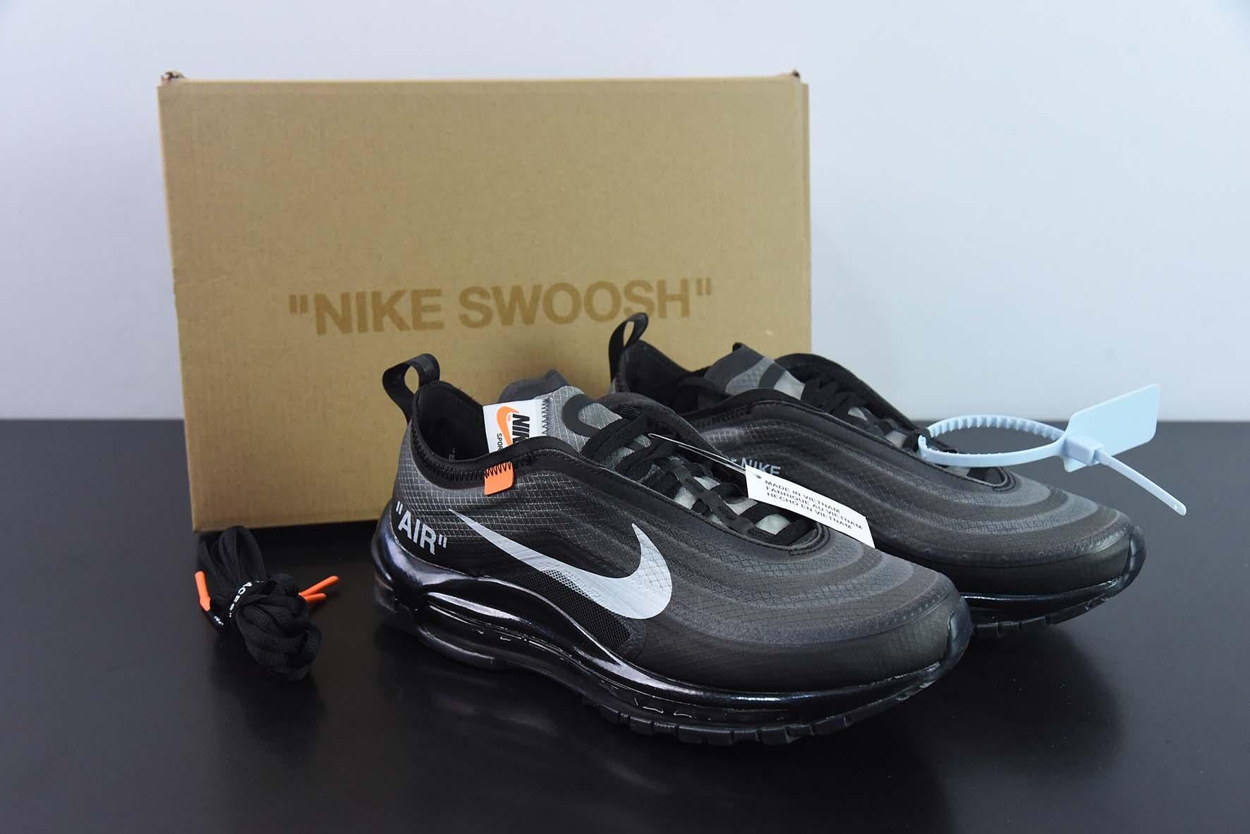 Off White X Air Max 97 Black