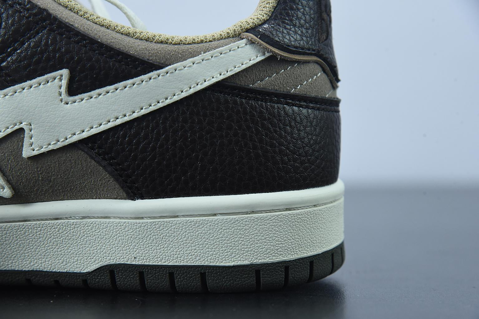 Tênis Bathing Ape SK8 Sta Low Brown Gray