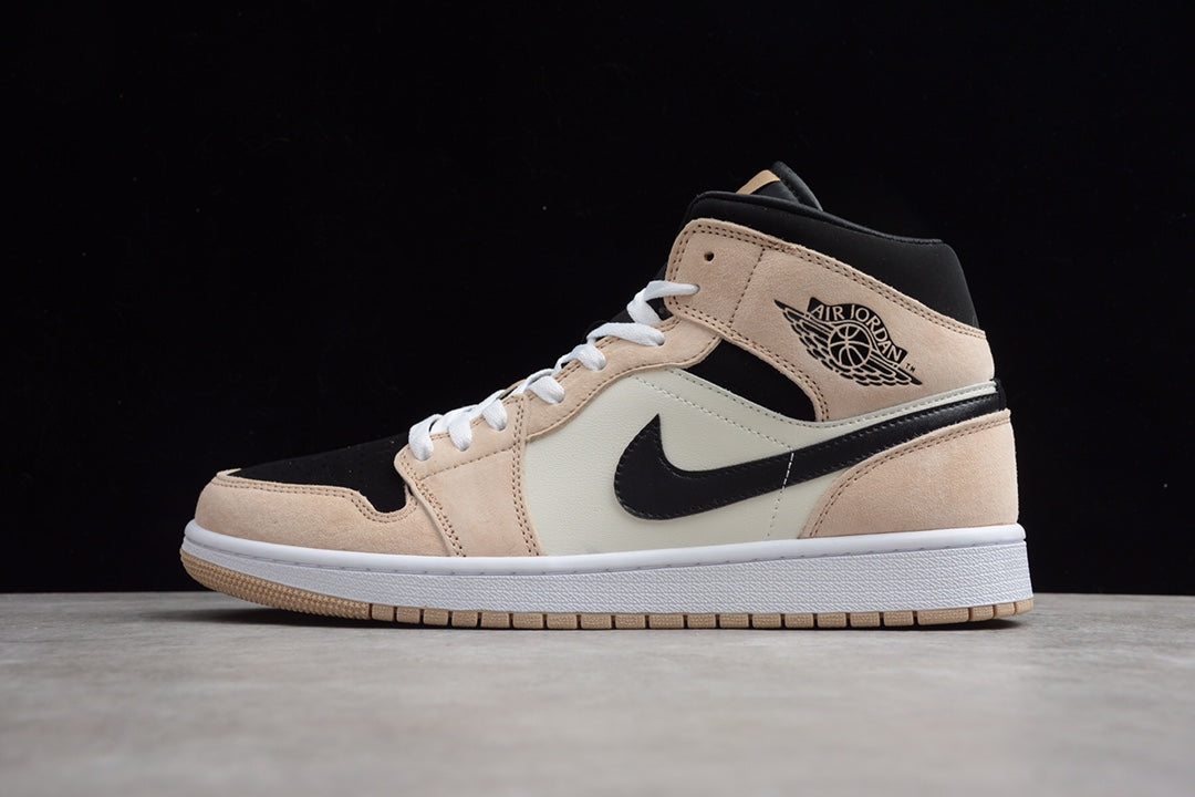 Tênis Jordan 1 Mid Barely Orange (w)