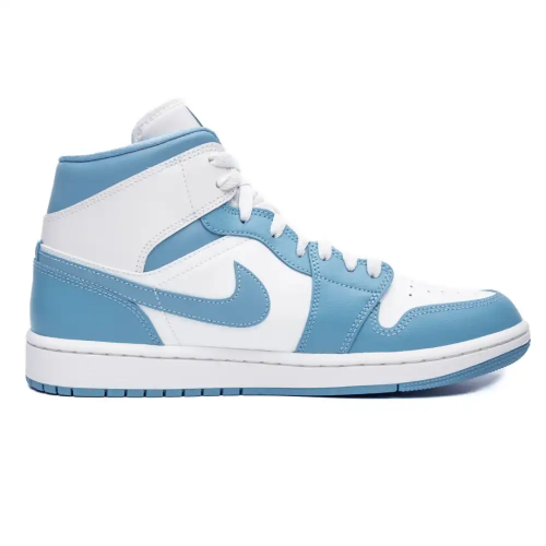 Tênis Air Jordan 1 Mid University Blue