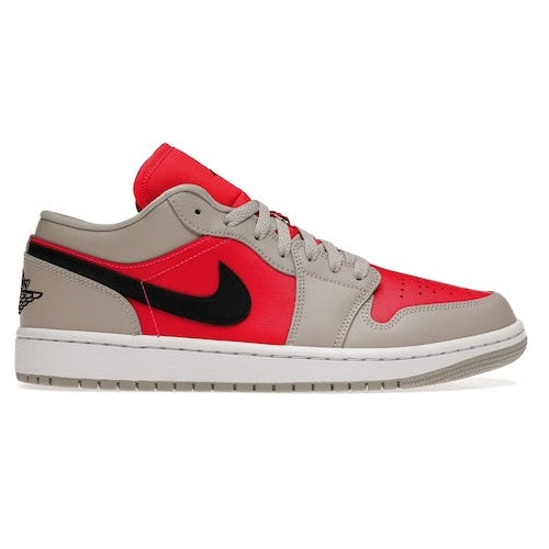 Tênis Jordan 1 Retro Low Light Iron Ore Siren Red (w)