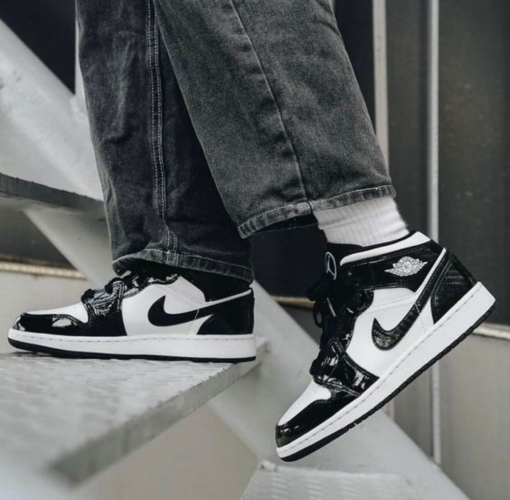 Tênis Jordan 1 Mid Carbon Fiber All-Star (2021)