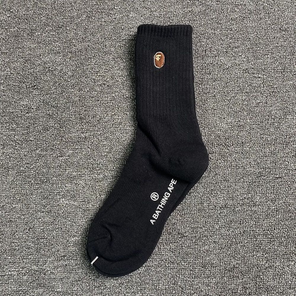Meias Logo Bape Socks
