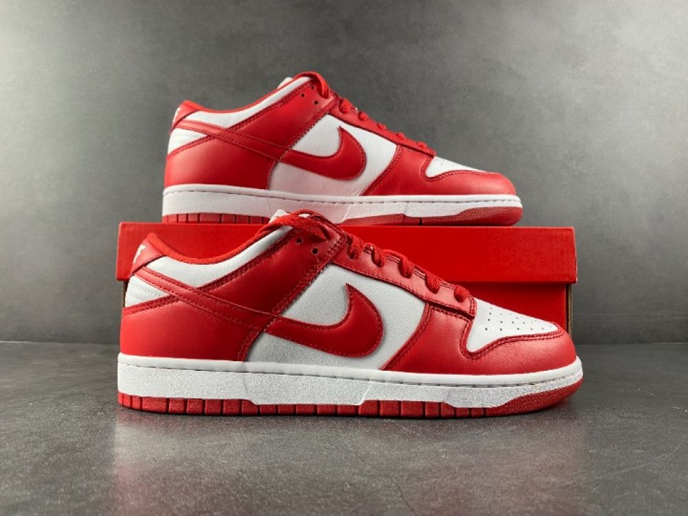 Tênis Nike Dunk Low University Red (2020)